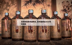 怎样参加贵州酒博会_贵州酒博会2020年时间表