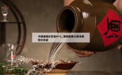 中国酒祖红花瓷45%_酒祖窖藏52度浓香型红花瓷